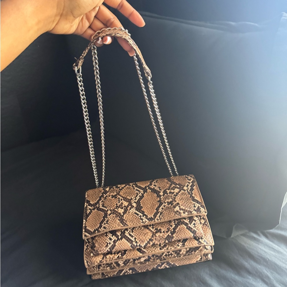 Fashionova Crossbody animal print purse